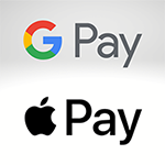 logos google pay apple pay